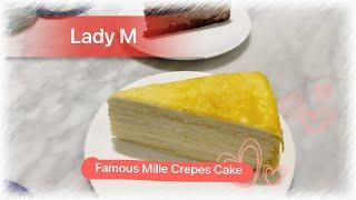 Lady M The famous Mille Crepes cake shop