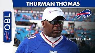 Thurman Thomas: "I'm All In With This Game" | One Bills Live | Buffalo Bills