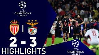 AS Monaco vs Benfica 2-3 Highlights Goals | Champions League 2024/25