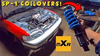 MAXPEEDINGRODS NEW HONDA SP1 COILOVER INSTALL / REVIEW ! 