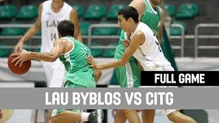 Summer League Game 6: LAU BYBLOS VS CITG