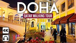 DOHA, Qatar  4K Walking Tour: The Pearl Village