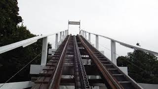 Jack Rabbit POV Seabreeze Park| Old School wooden coaster