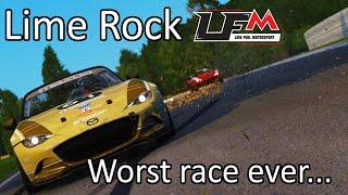 My Worst LFM Race EVER… | LFM Lime Rock