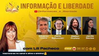 INFORMAÇÃO E LIBERDADE COM LILI PACHECO AO VIVO | #56 | 11/03/2025