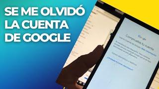 Eliminar cuenta Google en Samsung