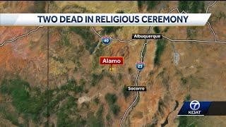 Two dead and 14 people injured during Navajo religious ceremony