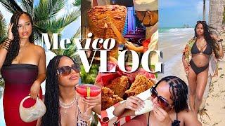 MEXICO VLOG | BEST Taco Tour, Trying KFC, Birthday Baecation!! | Costa Mujeres 2024