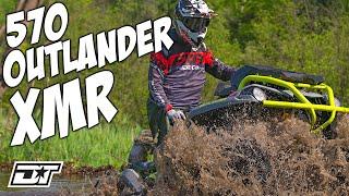 Can Am Outlander 570 XMR - The Ultimate Small Bore Mud Thrashing ATV!!