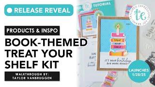 Release Reveal | Introducing the Treat Your Shelf Book-Themed Cardmaking Kit