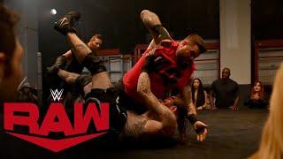 Kevin Owens and Aleister Black brawl in Raw Underground: Raw, September 7, 2020