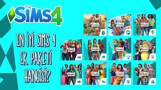 EN İYİ EXPANSION PACK HANGİSİ ? | The Sims 4 Ek Paket Sıralamam