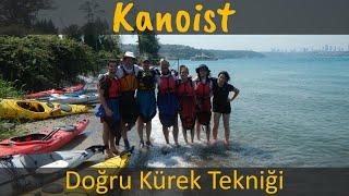 Temel Deniz Kayağı Eğitimi. Doğru Kürek Tekniği ve Yardımla Kayağa Geri Dönme. (Ağustos 2019)