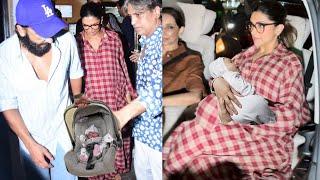 Deepika Padukone Discharge from Hospital after Delivered Baby Girl