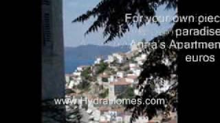 Fabulous penthouse apartment on the Greek Island of Hydra.