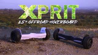 XPRIT 8.5 Premium Off Road Hoverboard UL certificated, Aluminum body 8.5-inch durable rubber tires .