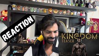 KINGDOM - Official Teaser Reaction | Vijay Deverakonda | Anirudh Ravichander | SNaga Vamsi | Gowtam