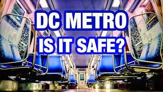 RIDING WASHINGTON, DC METRO TRAIN FOR THE FIRST TIME IN 3 MONTHS!