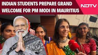 PM Modi Mauritius Visit | Indian Students In Mauritius Prepare A Special Performance For PM Modi