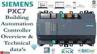 Siemens PXC7 Automation Controller | Overview, Features & Technical Data