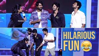 Mad Movie Team Ragging Suma On Stage | Hilarious Fun | Manastars