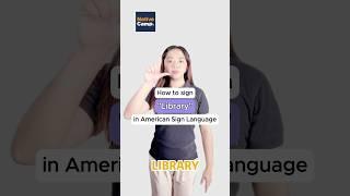 How to sign "Library" in American Sign Language