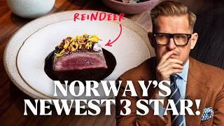 Dining at NORWAY's NEWEST 3 Michelin Star (Reindeer on the Plate!)