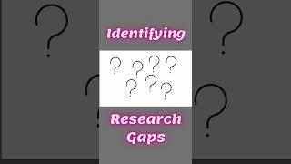 Identifying Research Gap | Finding Research |