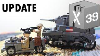 X39 Brick Customs Update #97 - Stuart Tank, Willys Jeep and MORE!