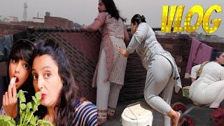 daily life in pakistan vlogs | pakistani village cleaning | beautiful desi wife | Farhan jaani Vlogs