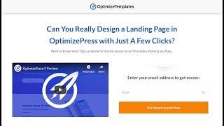 OptimizePress 3.0 Tutorial | How To Build A Landing Page From Scratch With The New OP3 Page Builder