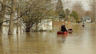 Dike breach devastates Sainte-Marthe-sur-le-Lac