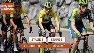 Critérium du Dauphiné 2024 - Résumé de l'Étape 8