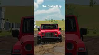 Thar mud testing #mahindrathar #thar #tharlover #tharattitude