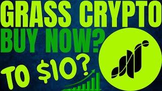 GRASS CRYPTO MAJOR PRICE PUMP! GRASS CRYPTO PRICE PREDICTION & ANALYSIS! GRASS PRICE FORECAST 2024