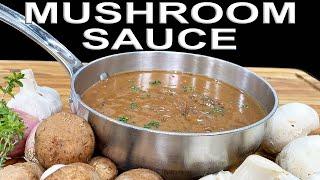 Easy Creamy Mushroom Sauce | Chef-Jean Pierre