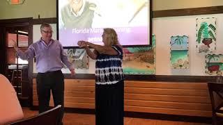 Tim Piccirillo performs for insurance brokers