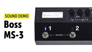 Boss MS-3 Sound Demo (no talking)