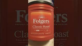 Folgers classic roast coffee reviewed!