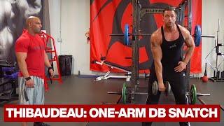 One-Arm Dumbbell Snatch