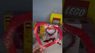 LEGO Heart Ornament  #lego #legobuild #legoheart