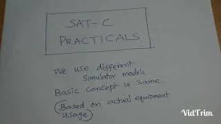 GMDSS CLASSES - SAT C PRACTICALS