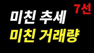 이 종목들 왜이래? 급등 전조 Top 7
