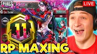 MAXING NEW A11 ROYALE PASS! NEW SEASON RANK PUSH! PUBG MOBILE