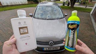 Autoglym EGP Extra Gloss Protection Vs Meguiars Hybrid Ceramic Liquid Wax | Halfords Wax Shootout