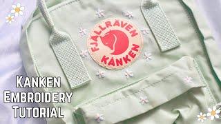 Beginner-friendly Kanken Backpack Hand Embroidery Tutorial