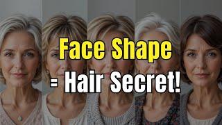 Best Hairstyles for Your Face Shape After 50 | Look 10 Years Younger Instantly!