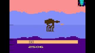 Atari 2600 Game:  Star Wars - The Empire Strikes Back (1982 Parker Bros.)