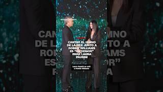 Cantar el himno de la FIFA junto a Robbie Williams es “un honor” para Laura Pausini