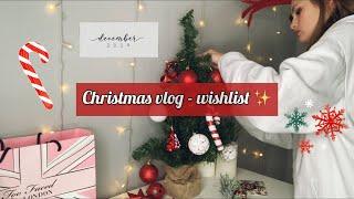 VLOG - WISHLIST DÉCO DE NOËL 